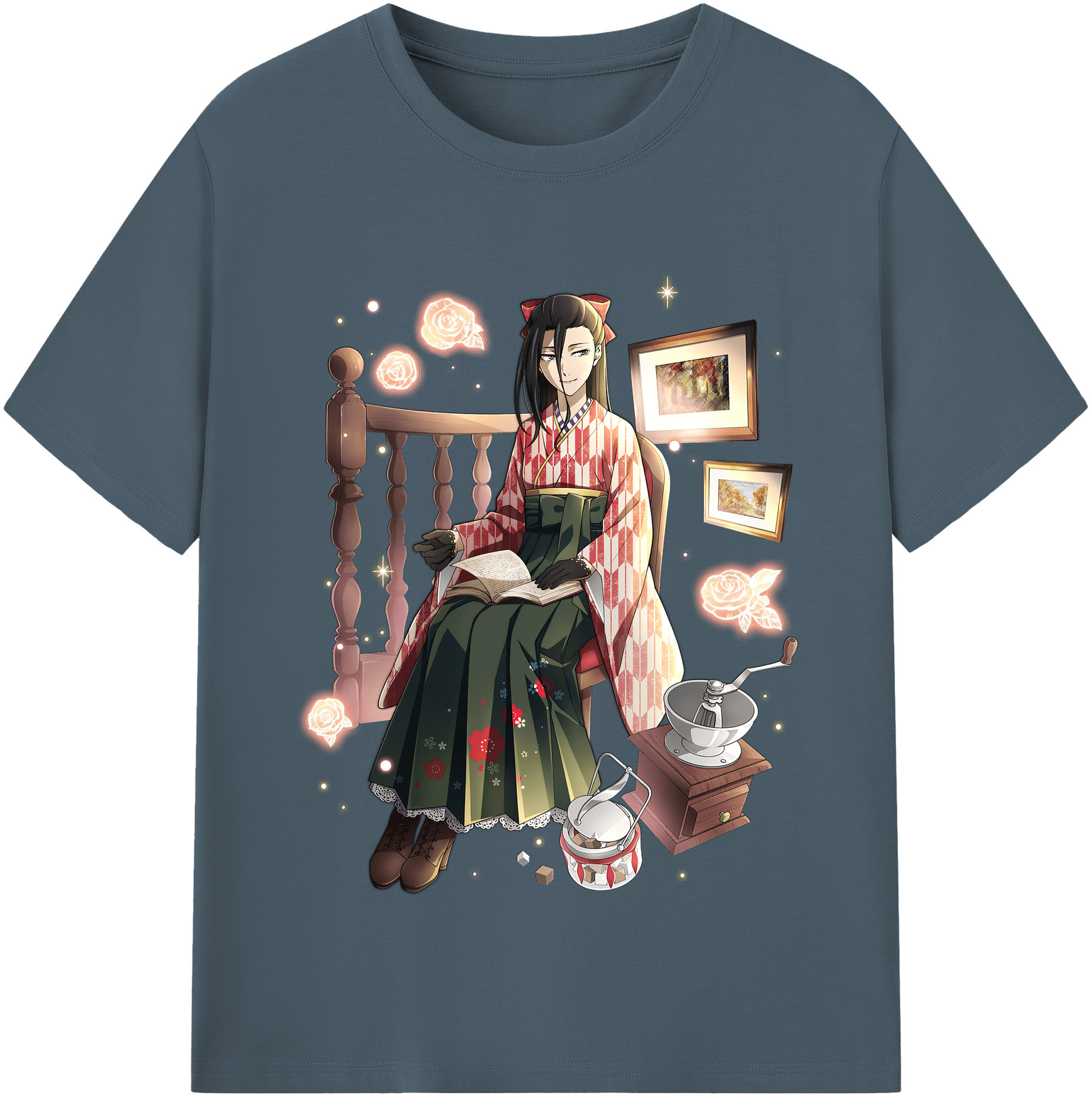 （画像用） 文豪ストレイドッグス Bungo Stray Dogs 綿100％半袖Tシャツ（フロントプリント）